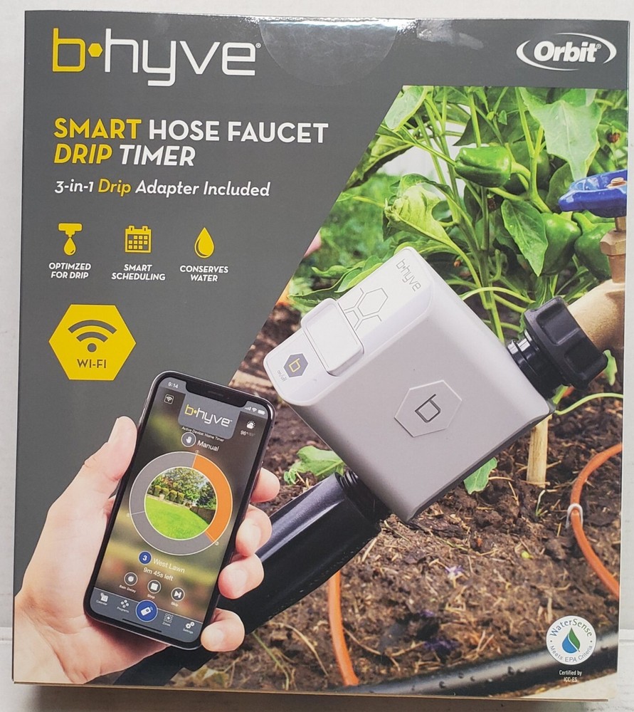 ORBIT B-HYVE Smart Hose Faucet Irrigation Controller/Wi-Fi  Timer 21005 62065