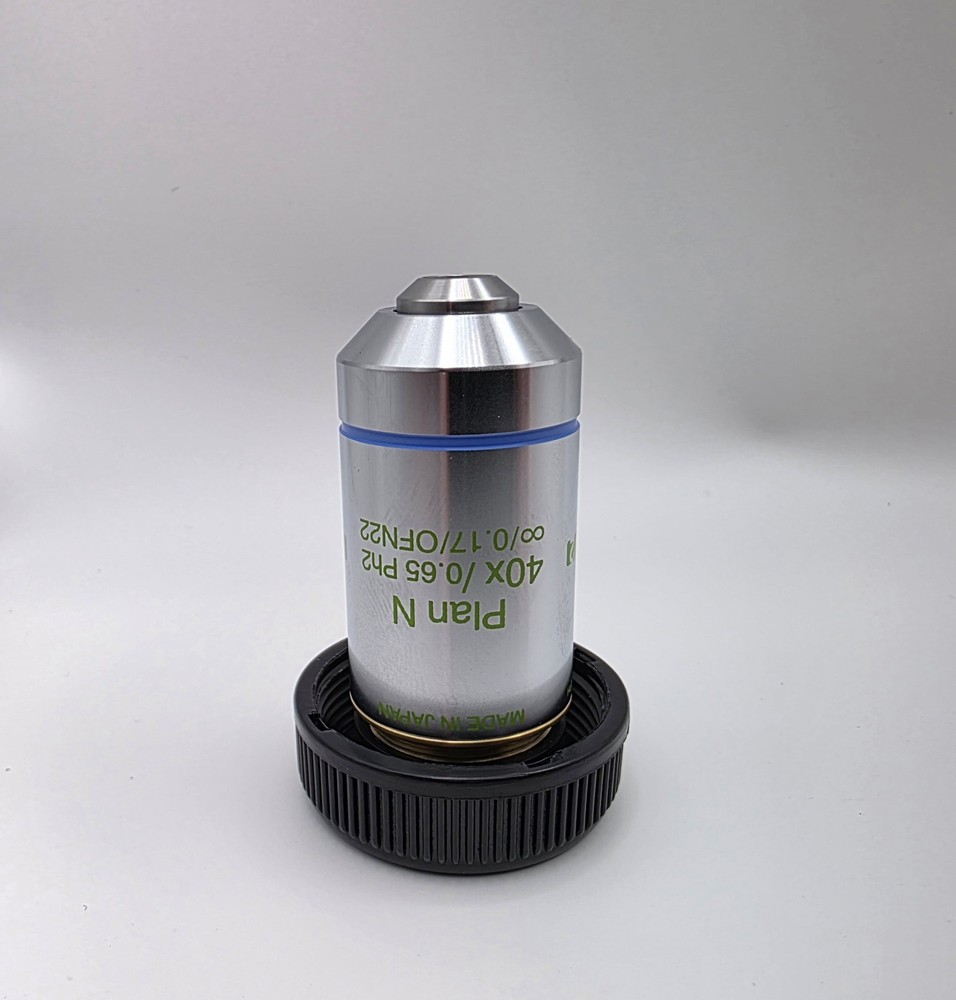 Olympus Objective Microscope Plan N 40x Ph2 Phase Contrast *New*