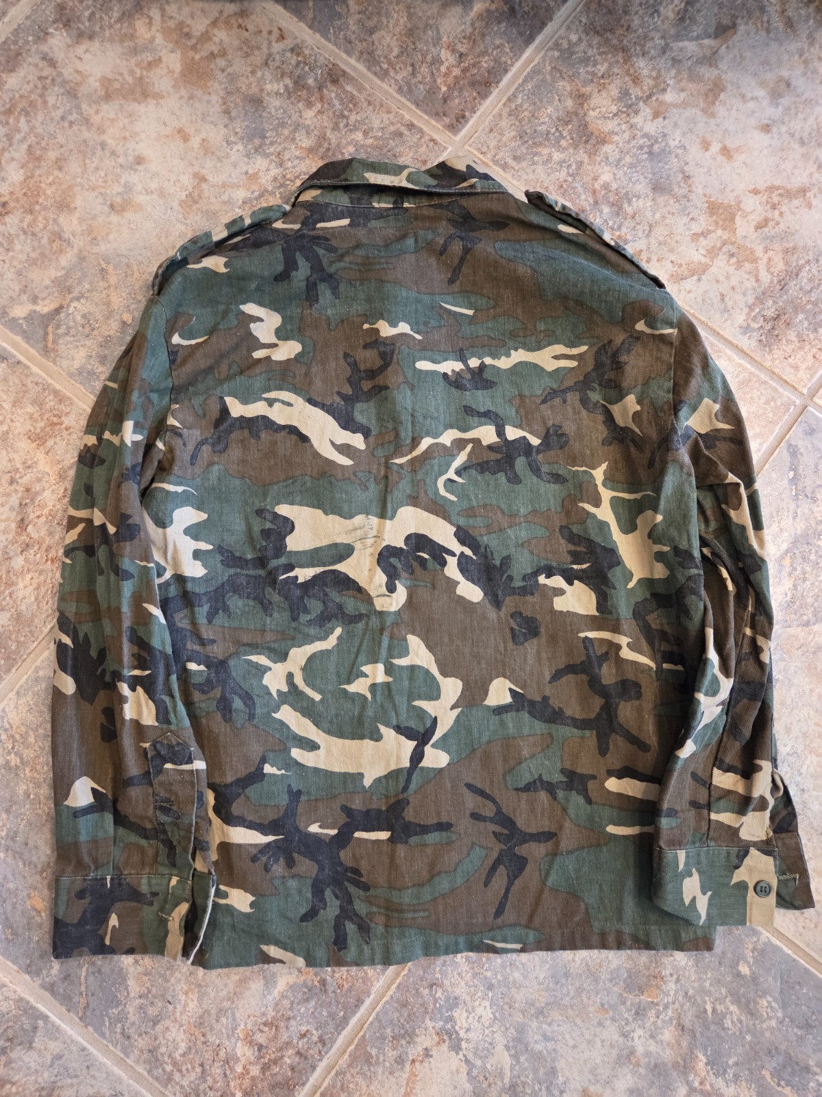 Nice! Iraqi Iraq Woodland Camo Camouflage Uniform w/ Provenance Bringback