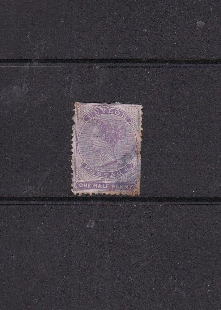 Ceylon 1863 ½d Reddish Lilac Used SG48b