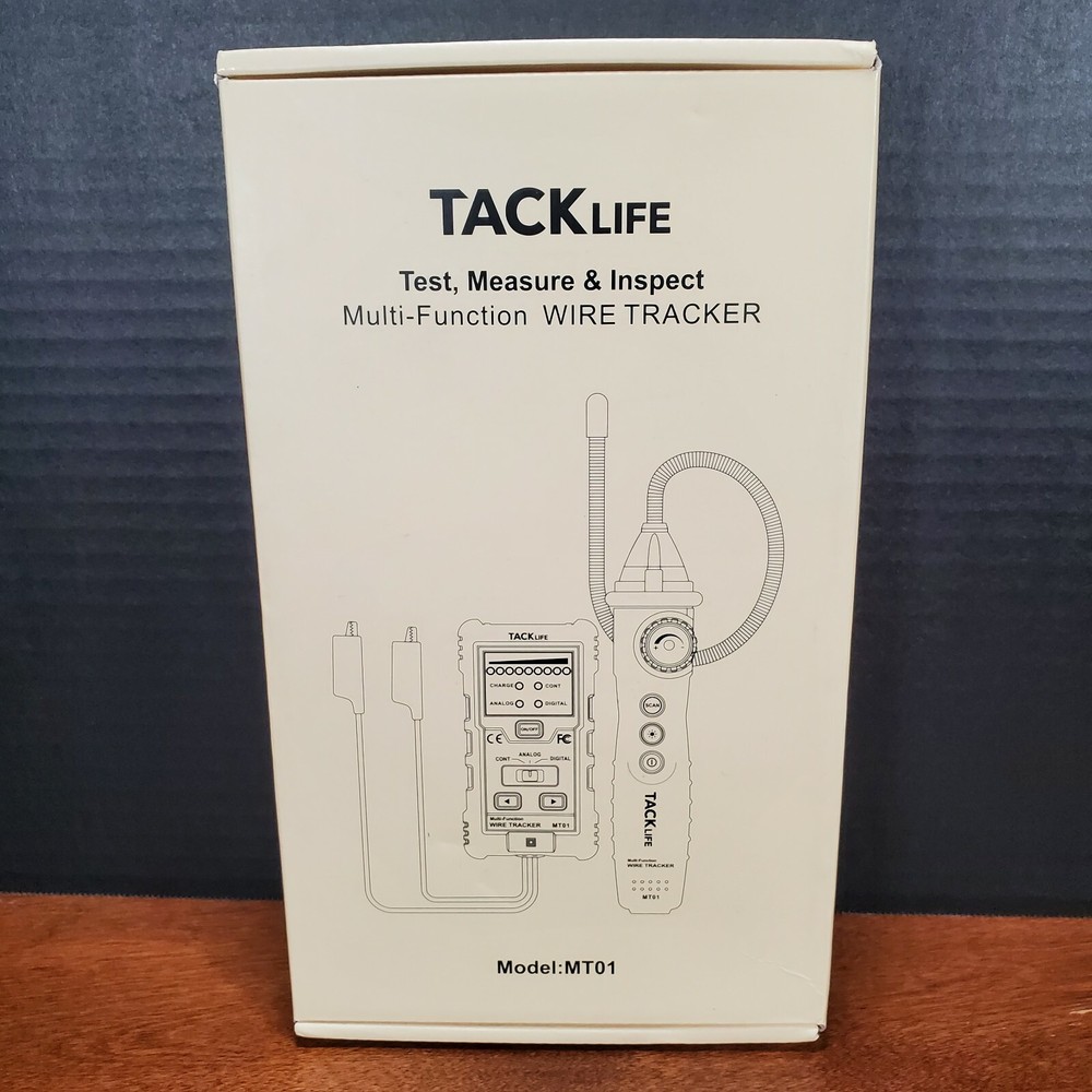Tack Life Underground Multi-Function Wire Tracker Tester MT01 with Earphones