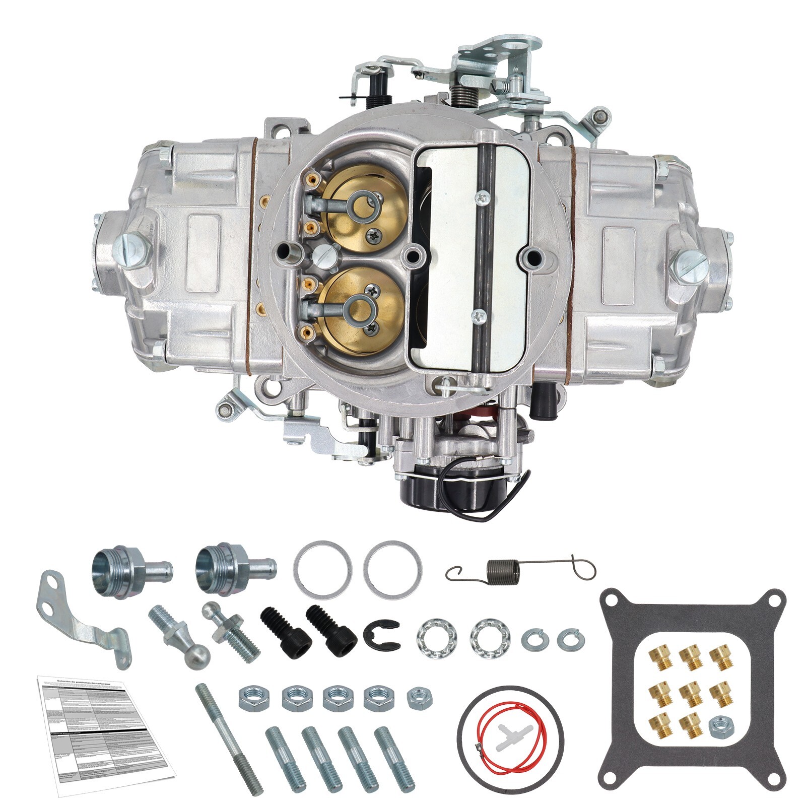 Quick Fuel BR-67214 850 CFM Brawler Street Carburetor Mechanical Secondary