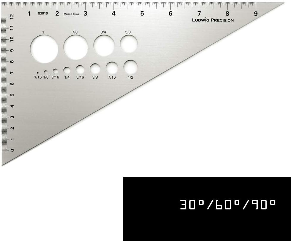 Professional 30-60-90 Degree Drafting Triangle