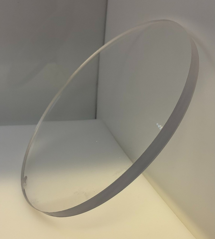 Acrylic Plexiglass Plastic Round Circle - 3/16" Thick - Clear - 8" Diameter