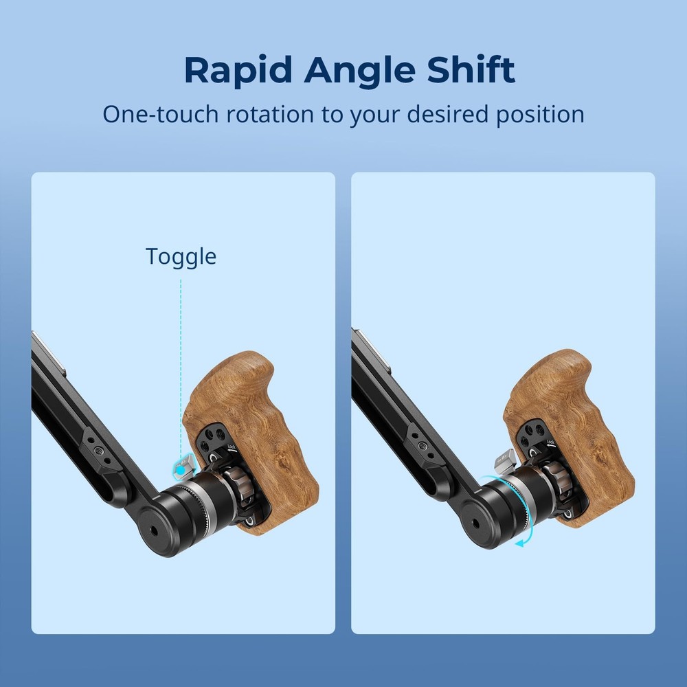 Rotatable Quick Adjust Rosette Adapter for ARRI Style Standard One-Touch Rota...