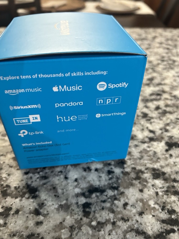 Amazon Echo Dot (3rd Generation) Smart Speaker - Charcoal 
