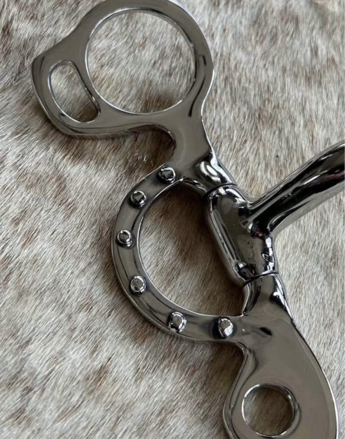 Short Shank 5” Mouth Comfort Jointed Snaffle Copper Rollers Horse Bit