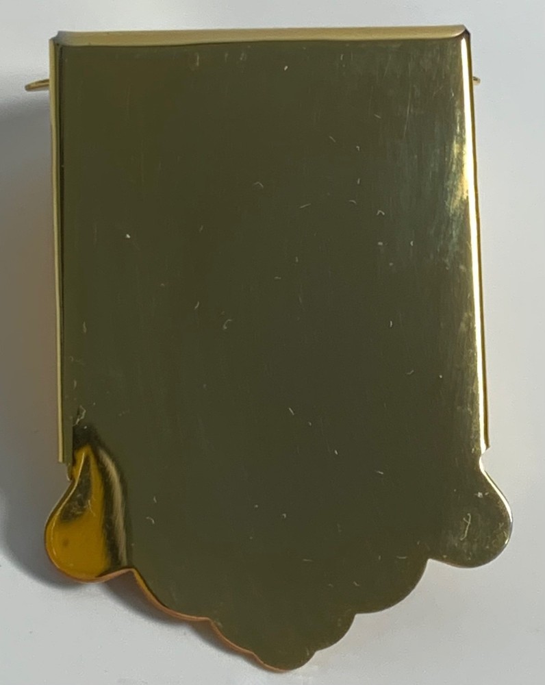 Mandolin Tailpiece 'A' Style Plain Gold Plated