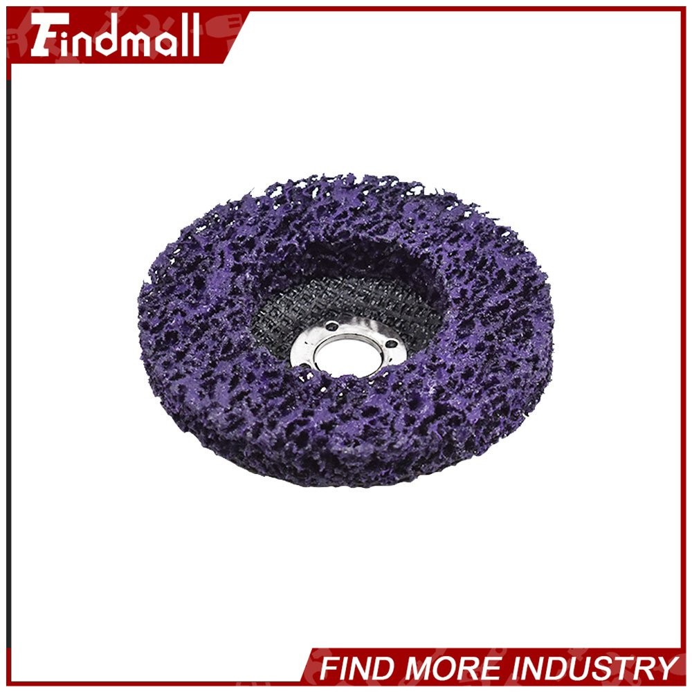 30 Pack 4" Poly Strip Disc Wheel Paint Rust Removal Clean For Angle Grinder