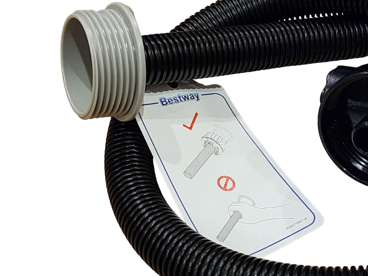 Bestway Coleman Lay-Z-Spa SaluSpa Inflation Hose w/ Deflation T Adapter - NEW!!