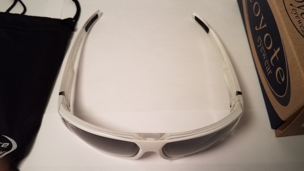 Coyote - Chaos - White - Polarized Sunglasses