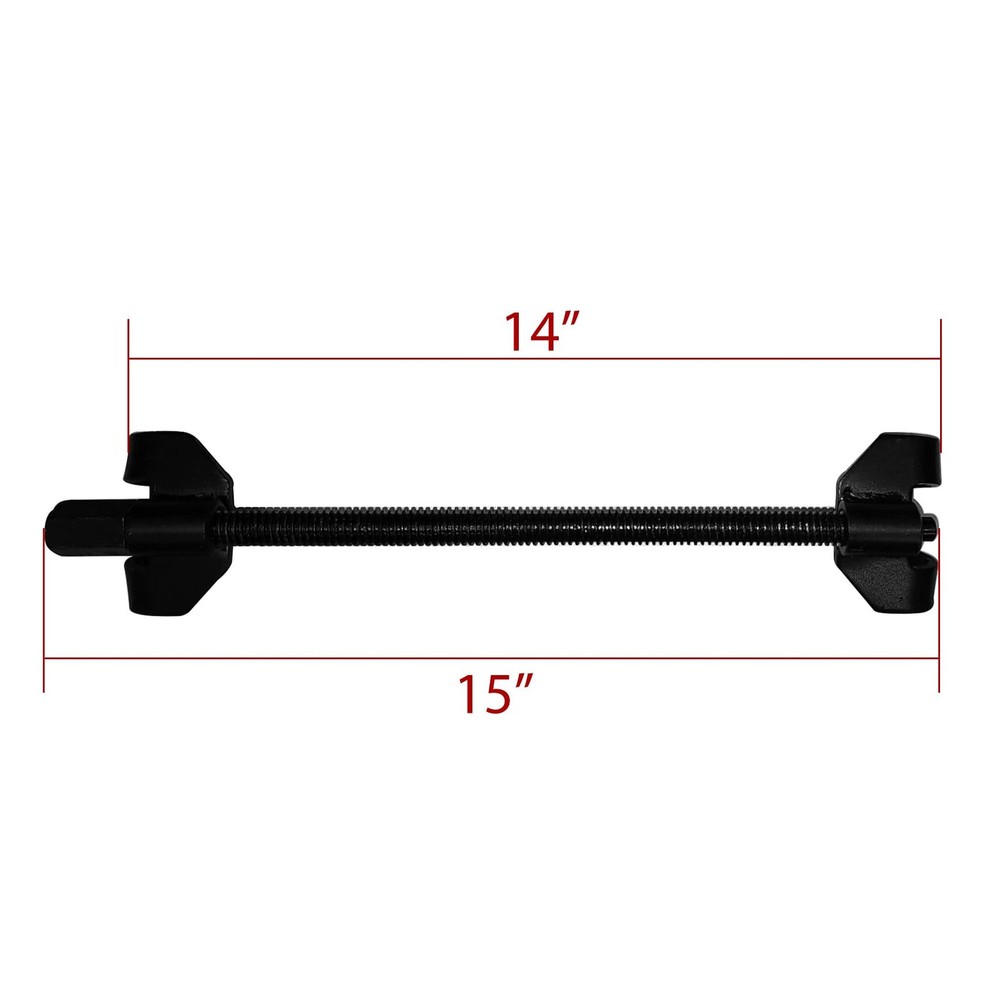 15 380MM Coil Spring Compressor Tool, Heavy Duty Auto Suspension Compression Rem