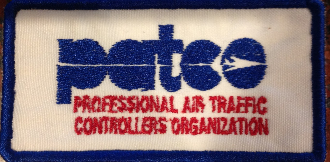 PATCO Patch ( Professional Air Traffic Controller Organization ) circa 1981