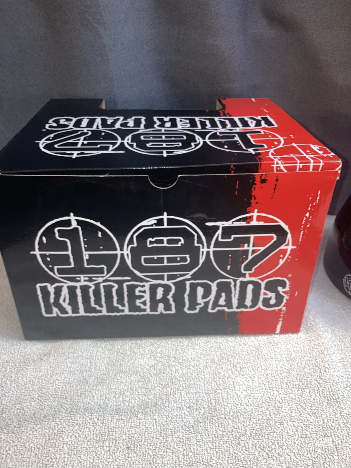 187 KILLER PADS New With Tag Pro Skate Helmet XL Black