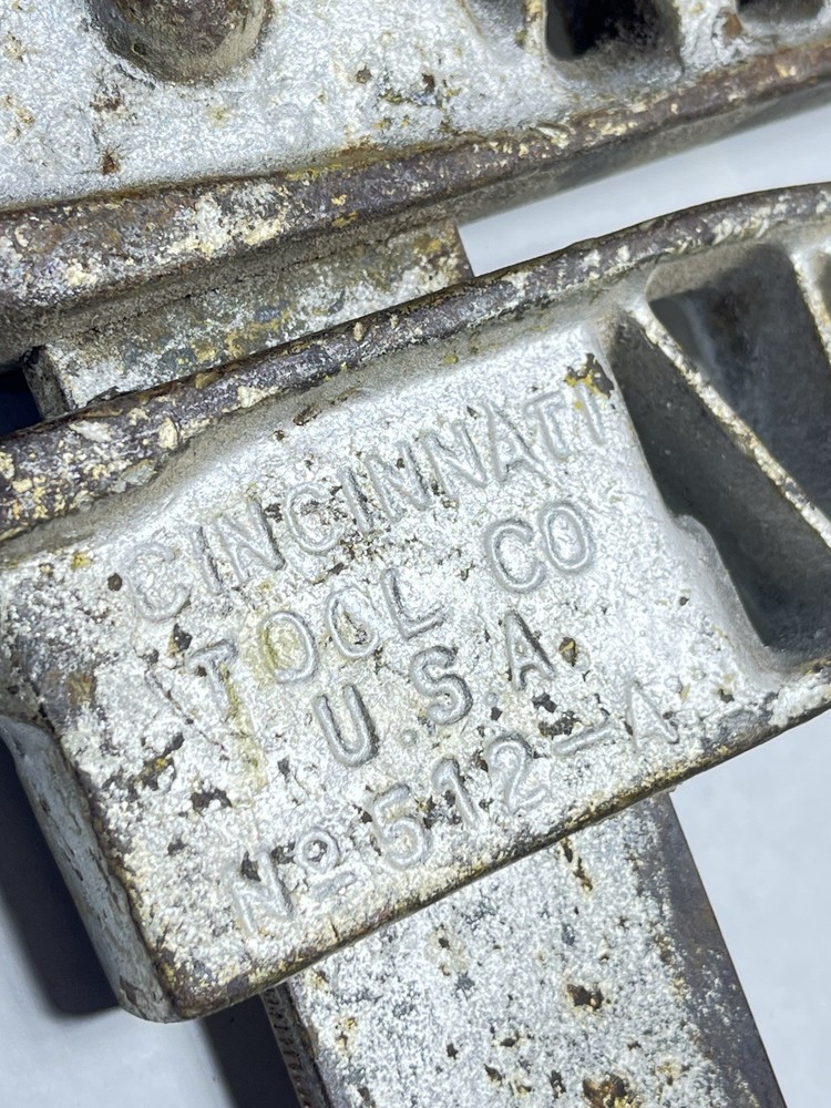 Hargrove Cincinnati Tool 12" Bar clamp 4" Deep Used