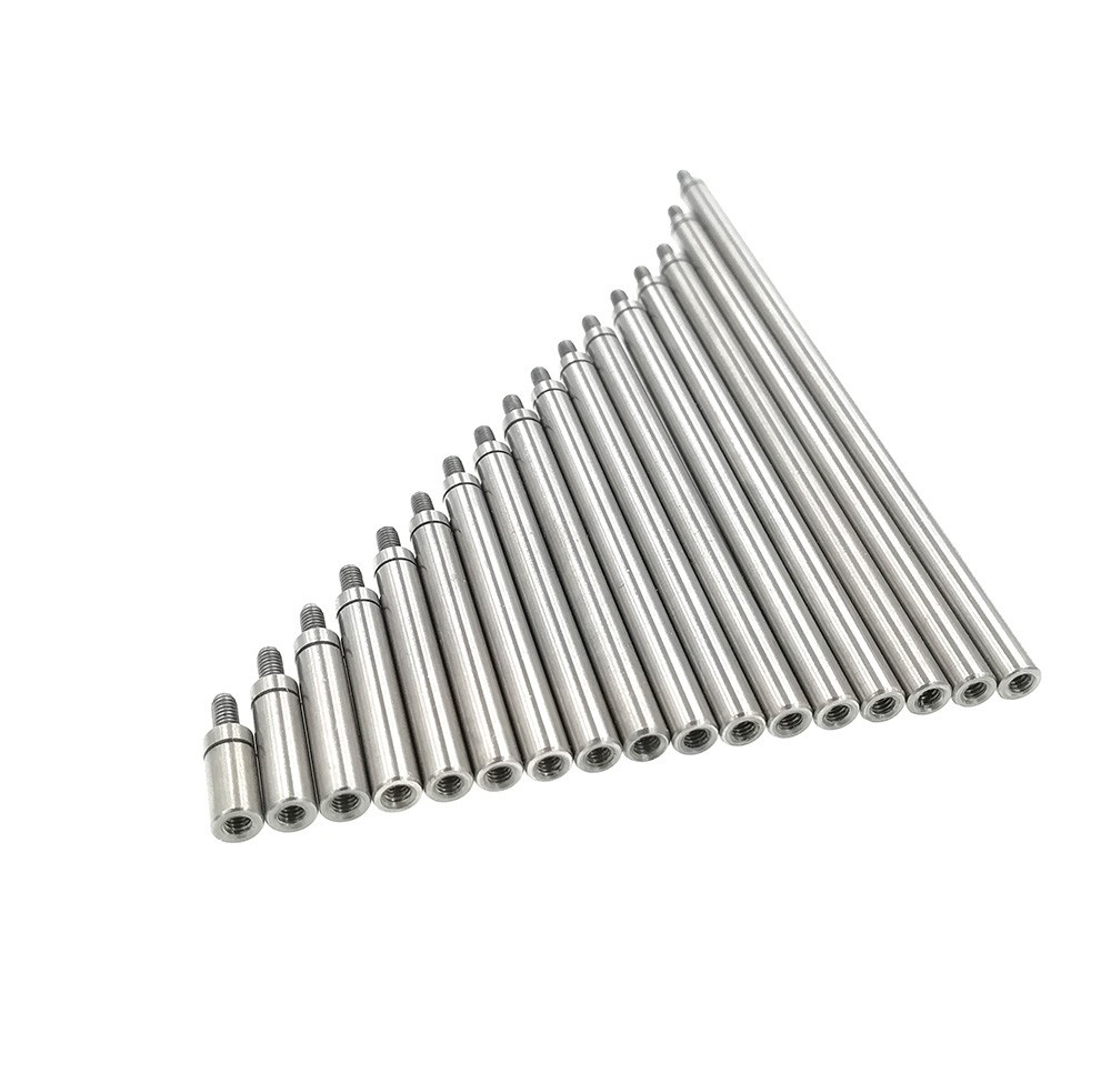 Indicator Extension Stem Φ4.5mm M2.5 Thread Extend Rod Comparison Gauge 17 pcs