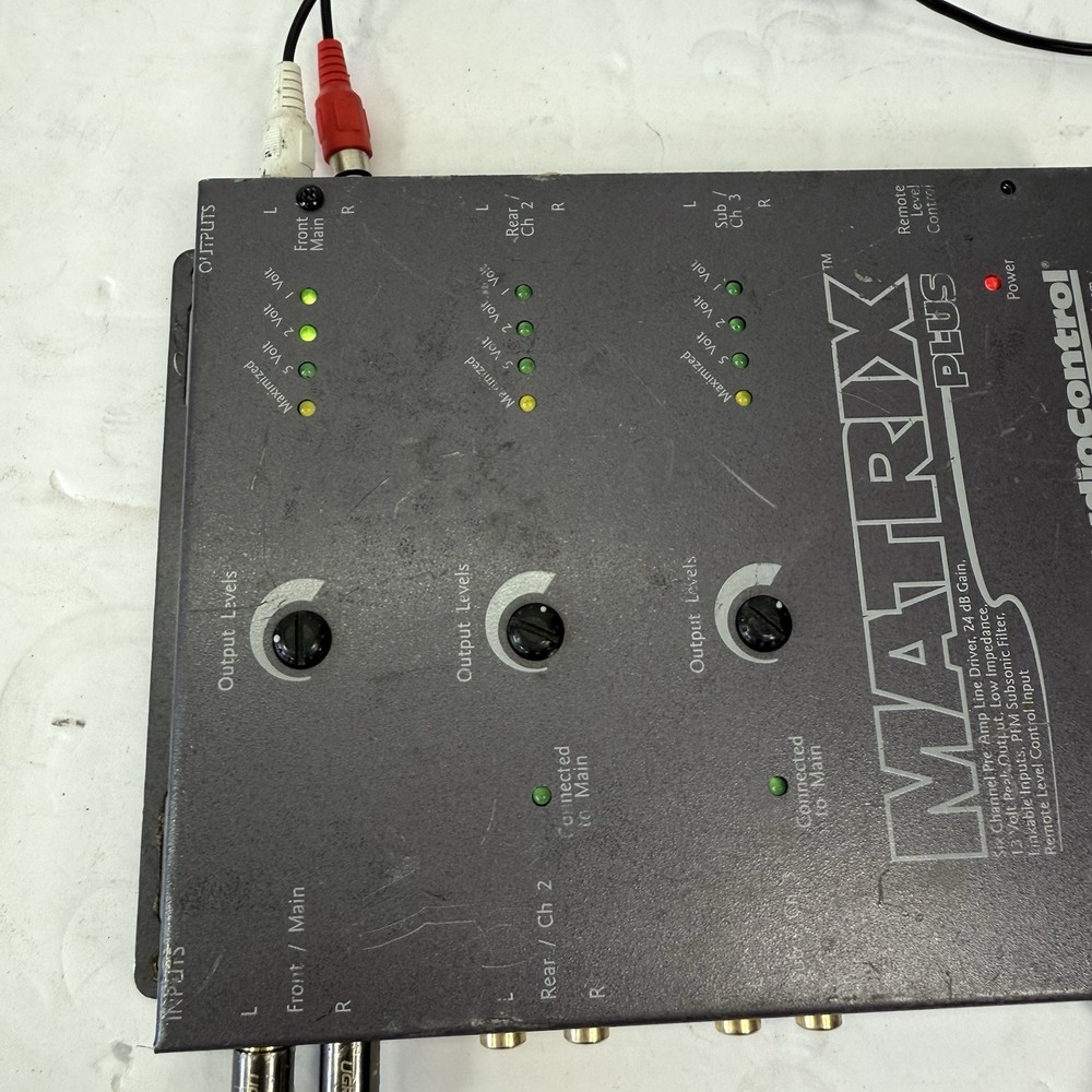 (READ) AudioControl Matrix Plus 6ch High-Gain Active Line Driver Audio Processor