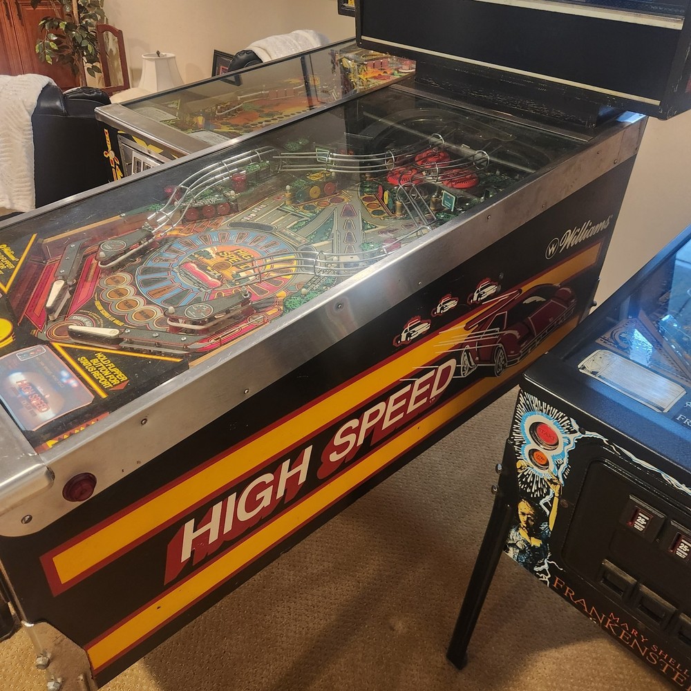 HIGH SPEED Pinball Machine - Williams 1986