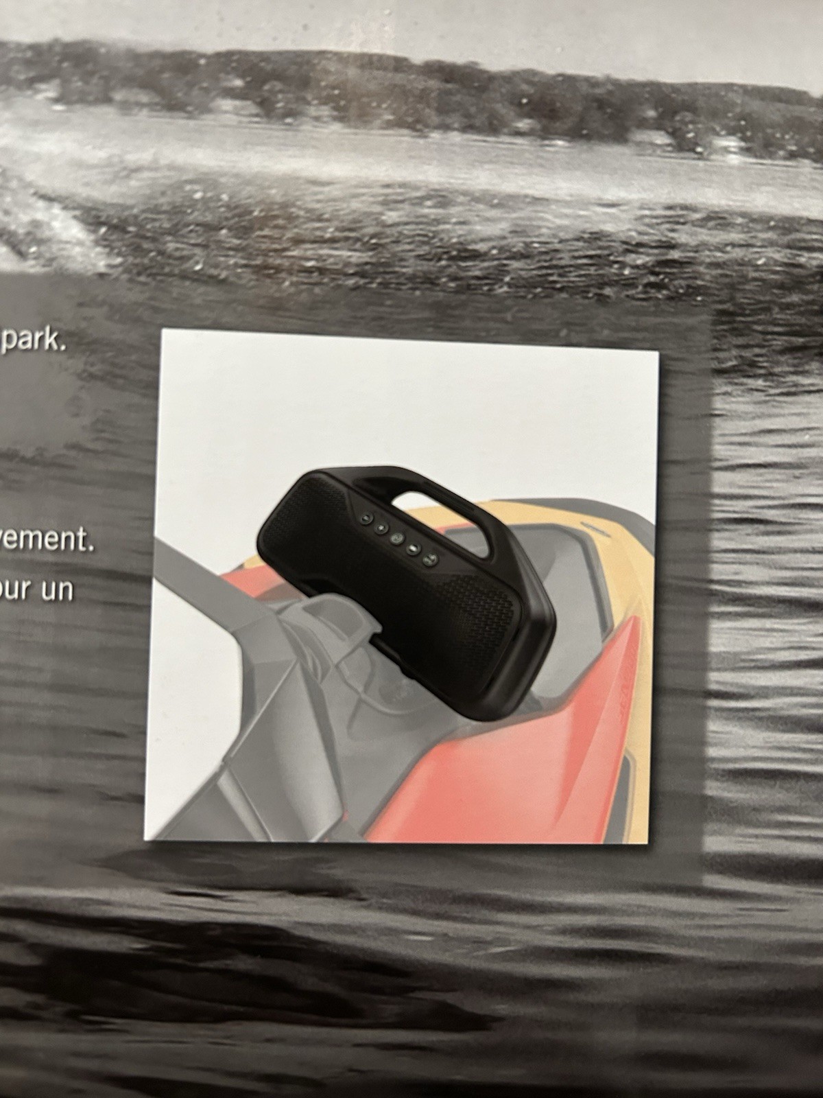 New/Sealed Sea-Doo BRP Audio-Portable System 295101147 jetski