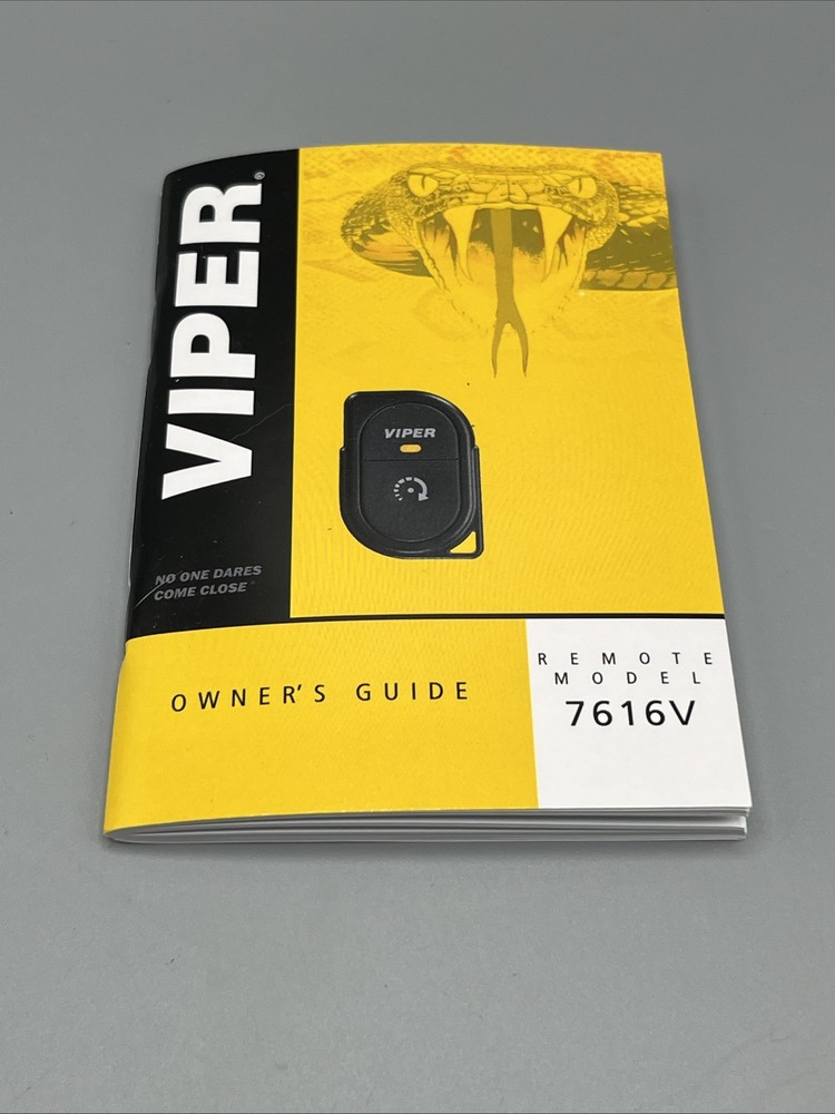 Viper DS4VB Remote Car Starter - New Open Box - Missing One Cable