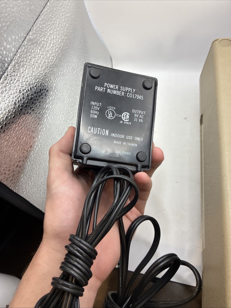 Vintage ATARI 810 Floppy Disk Drive for Atari 8-bit Computer AS-IS W Cord