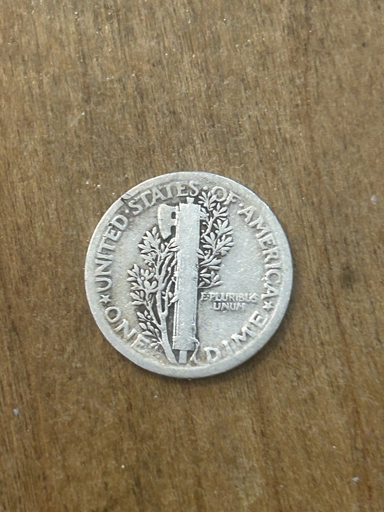 1918 Mercury Dime VG