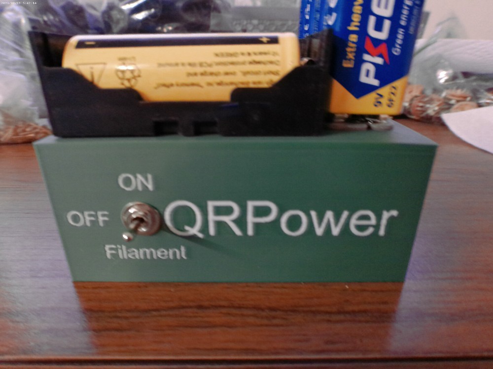 SCHEMATIC ONLY Multi-Voltage QRP Transmitter/Regen Receiver Power Supply