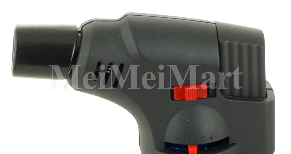 Jumbo 4" Single Jet Flame Torch Gun Lighter Refillable Lockable Windproof Camo