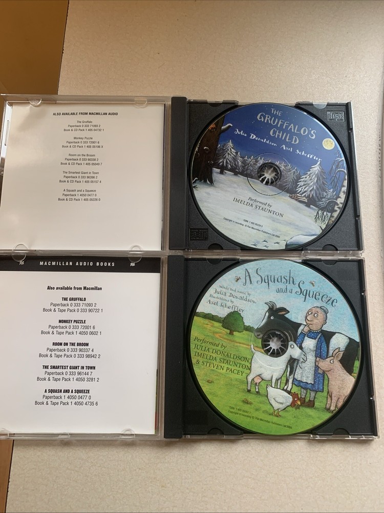 Julia Donaldson Audio Book X 2