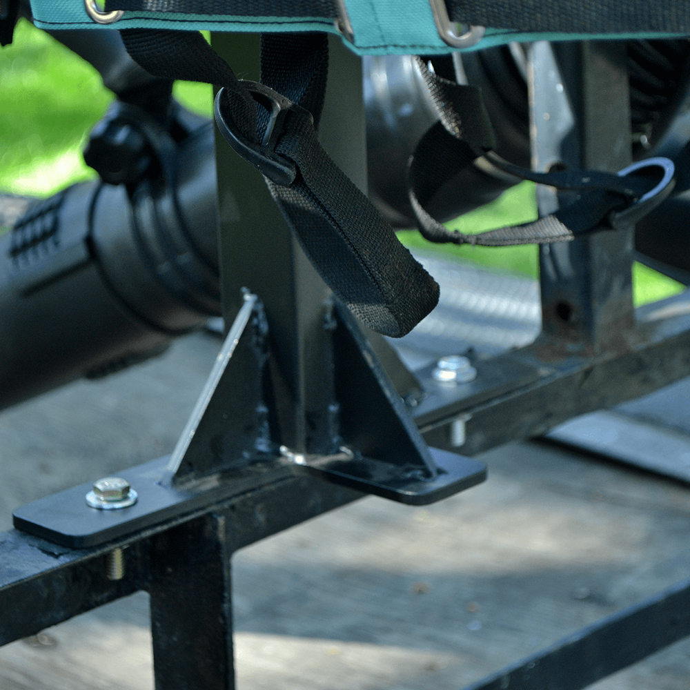 Backpack Blower & Weed Wacker Mounting Bracket, Trailer mount kit