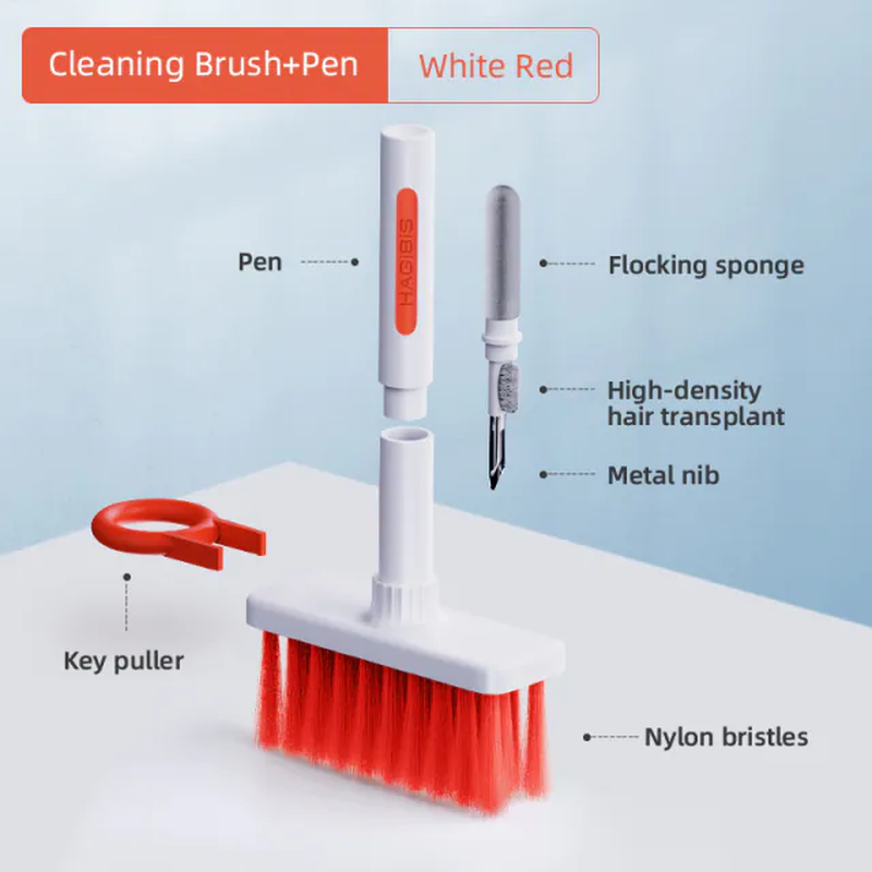 Multifunction Clean Brush Tools for Keyboard Cleaner Laptop Bluetooth Earphone