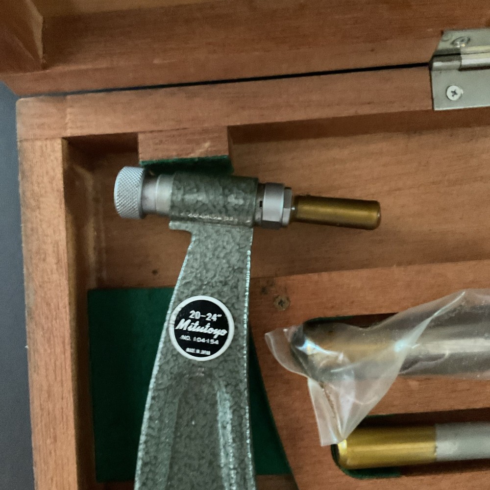 Mitutoyo 104-154 20” - 24" Outside Diameter Micrometer Set