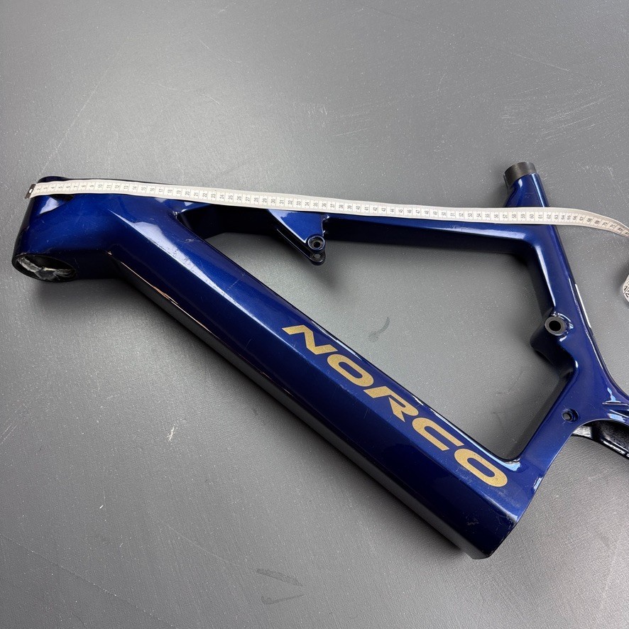 Norco Sight VLT Carbon Front Triangle Frame Medium 29" Class 1 eMTB Ready Blue