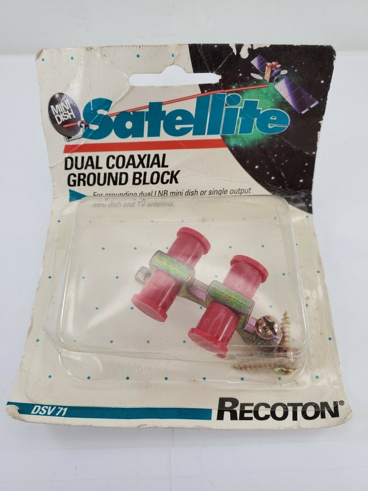 Recoton DSV71 Dual Coaxial Ground Block