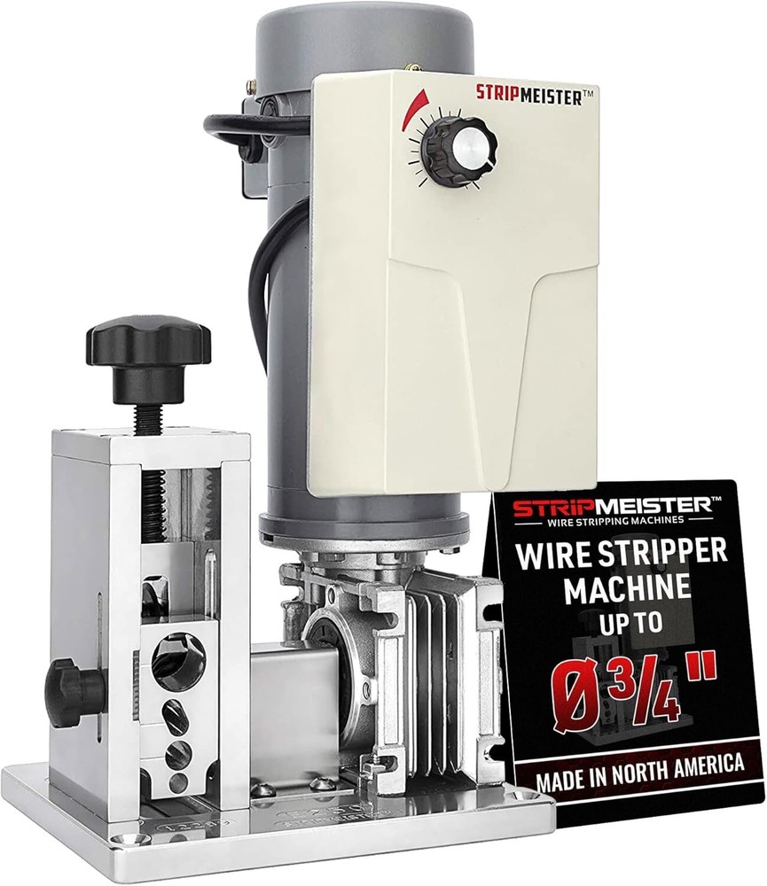 StripMeister E250 - Advanced Electric Cable Stripping Machine, Variable Speed