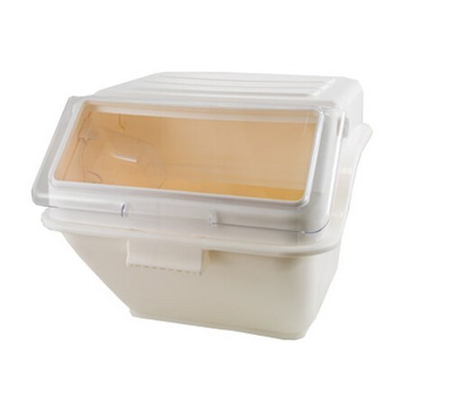 Winco IB-2S 2gal Stackable Shelf Ingredient Bins
