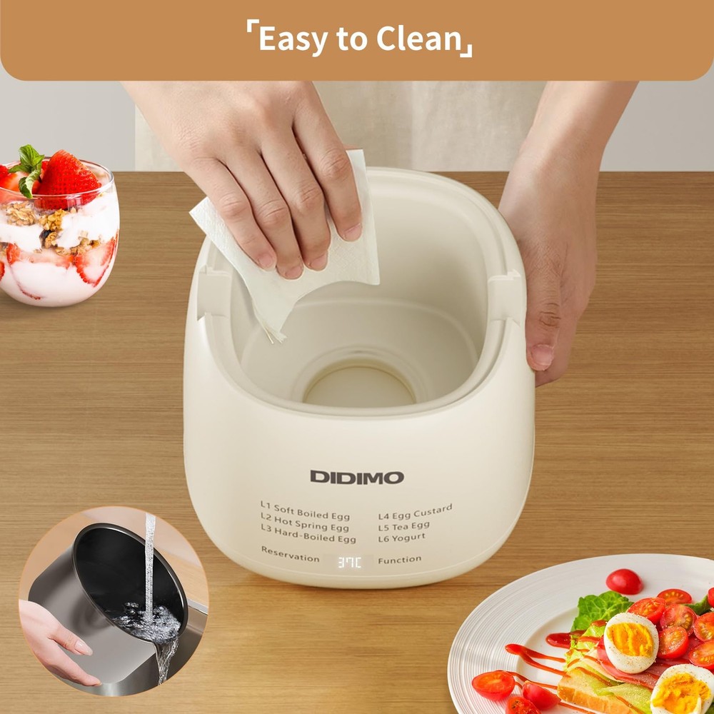 Rapid Egg Cooker, Timable Egg Cooker for Hard Boiled Eggs, Soft Boiled Egg, H...