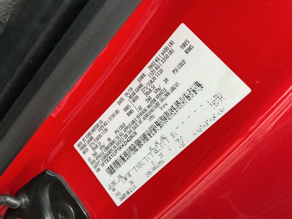 F150 2019 Glove Box 4961994