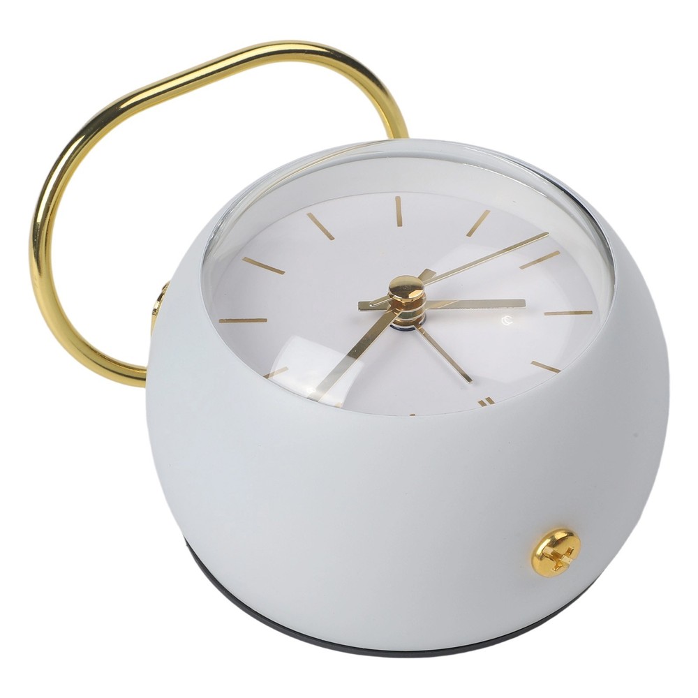 Attractive Hand Clock for Desk with Silent Functionality and Luminous Design