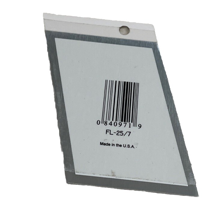 Self adhesive Reflective Number “7”chrome 7