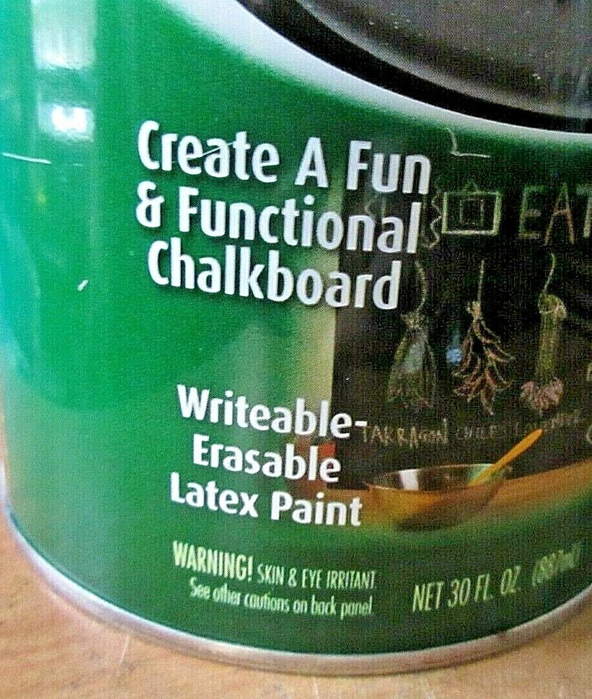 Rust-Oleum Chalk Board Black Finish 30 oz NEW