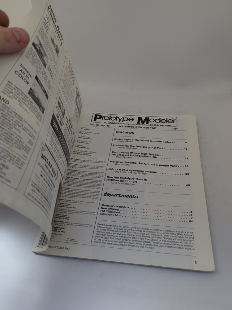 Prototype Modeler Magazine September-October 1987 Issue 31