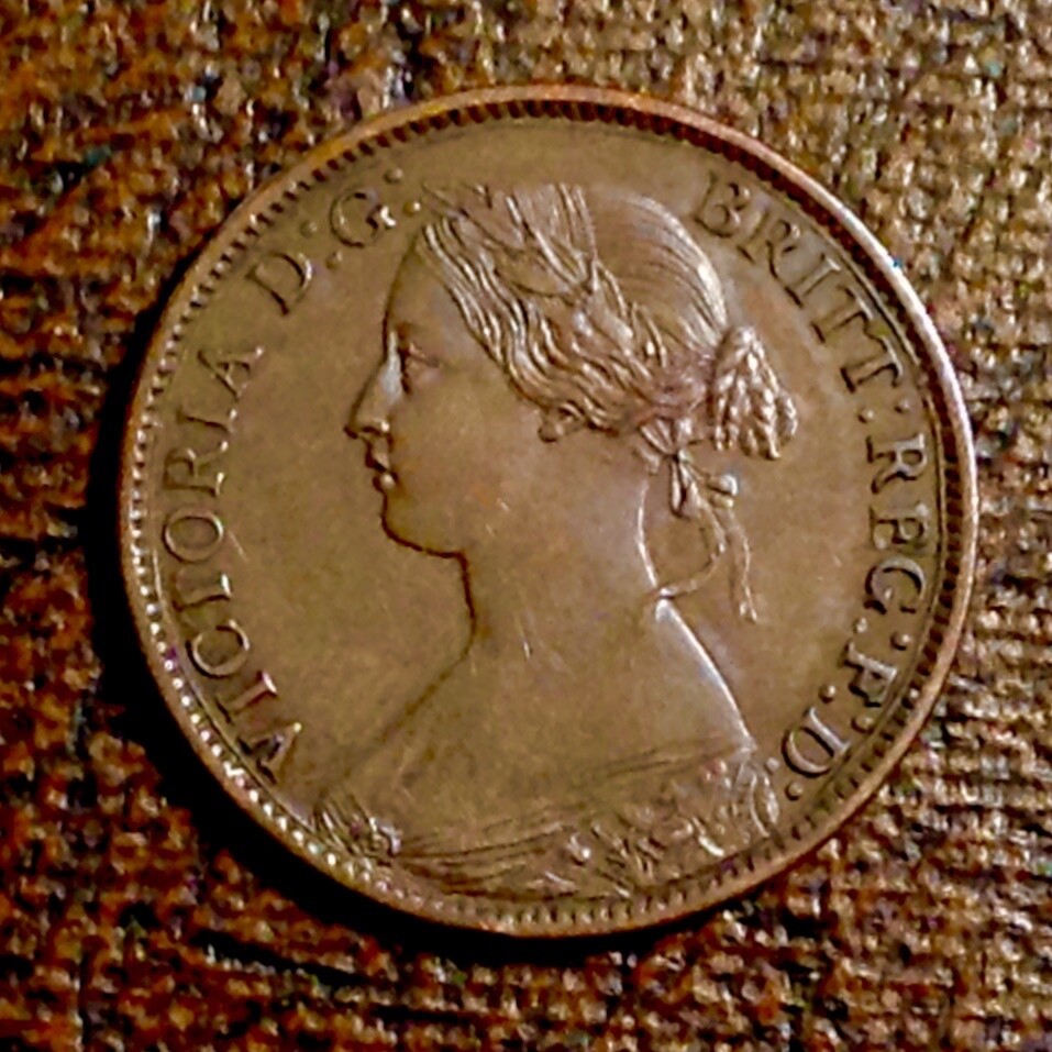 - Canada 1861 nova Scotia Victoria Half Cent