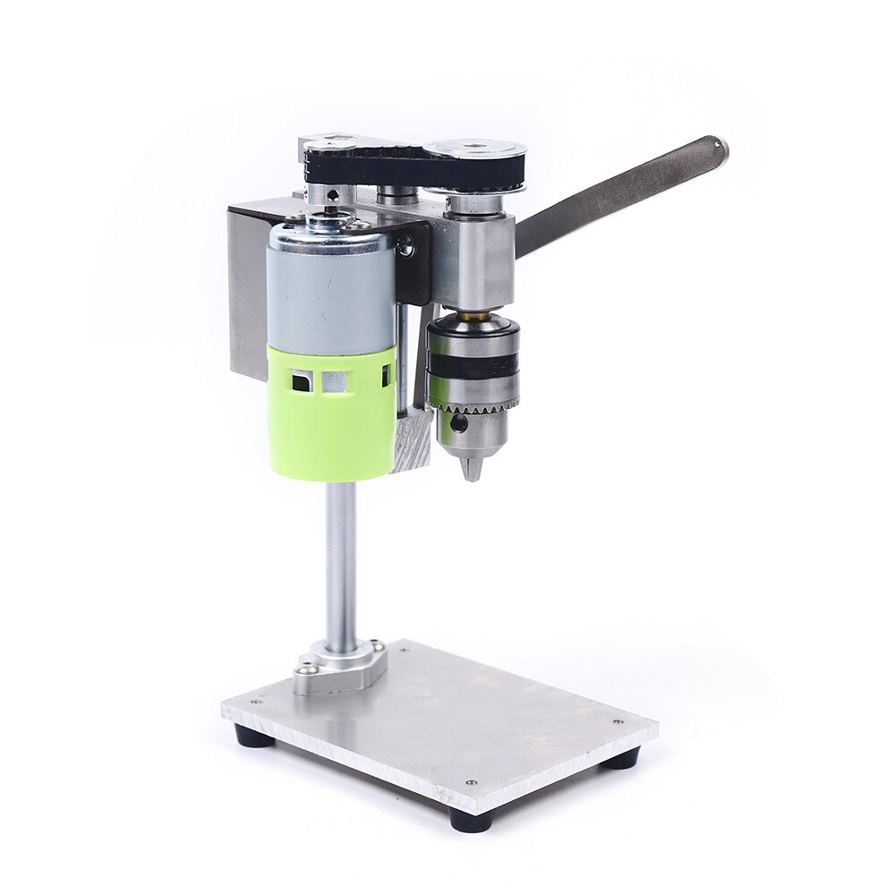 Mini Electric Drill Press with Variable Speed for Workbench Use