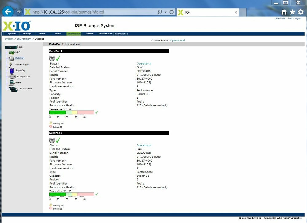 Xiotech ISE 2400 68TB Storage 2x PSU 2x Management