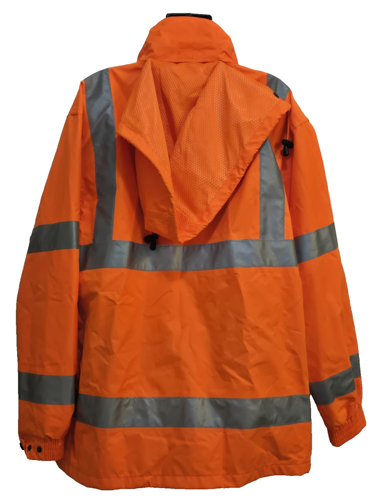 VEA Size Med Safety Jacket, Reflective Polyester, work ware, Hunting, Orange New