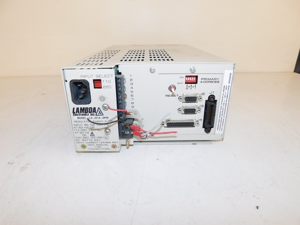 LAMBDA IEEE-488 LLS3018 PROGRAMMABLE POWER SUPPLY (LWP64)
