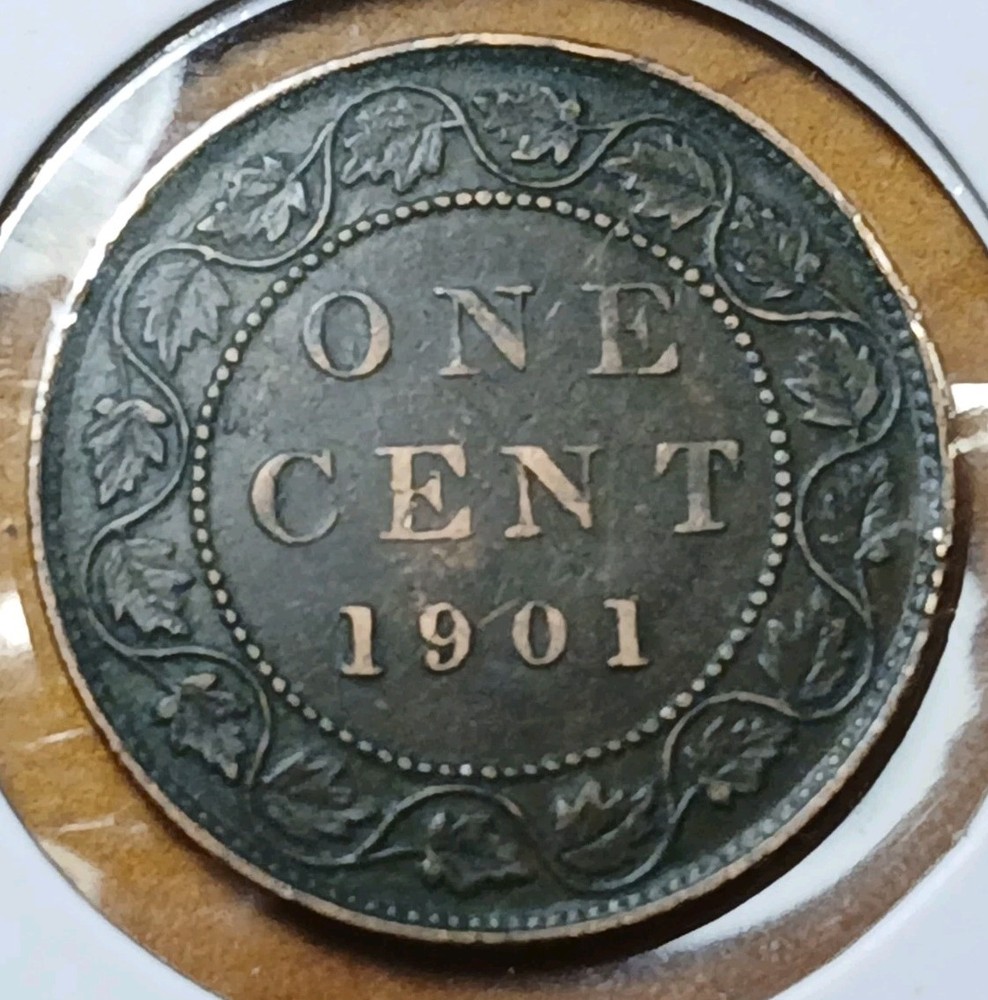 1901 Canada Queen Victoria Cent #9