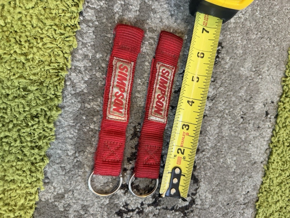Vintage Simpson Racing Keychain / Pull