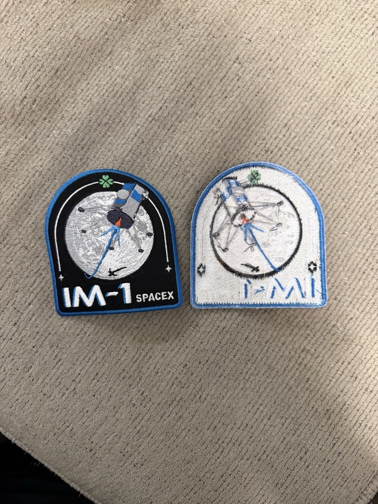 Authentic Employee Only SpaceX Mission Patch IM-1